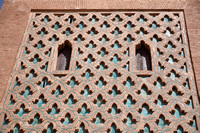 Close-up of Kasbah Mosque (Marrakesh, Morocco)