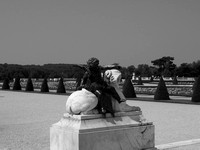 Versailles garden cherub
